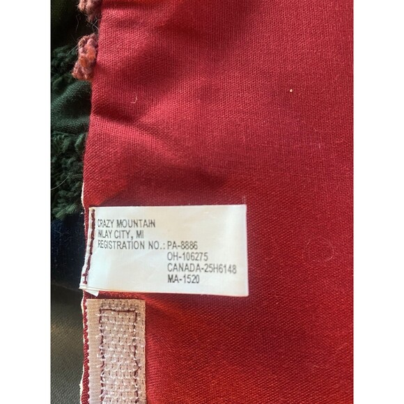 Quilted Christmas Tree Skirt Reversible Patchwork Chenille Velvet VTG - Picture 4 of 7